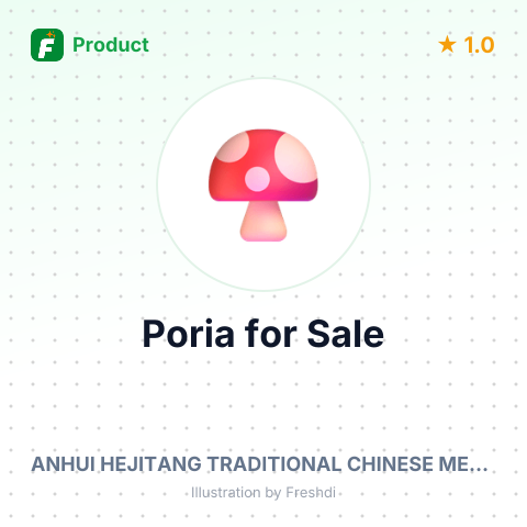 Poria – summary card, no photo uploaded yet