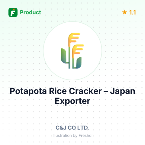 Potapota Rice Cracker – summary card, no photo uploaded yet