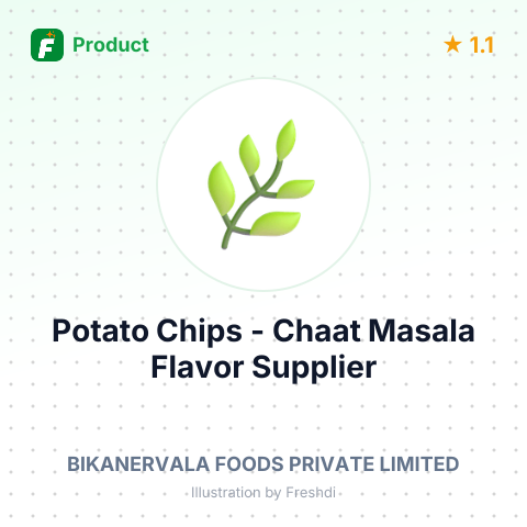 Potato Chips - Chaat Masala Flavor – summary card, no photo uploaded yet