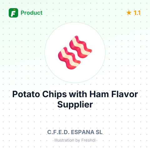 Potato Chips with Ham Flavor – product summary card, no photo uploaded yet