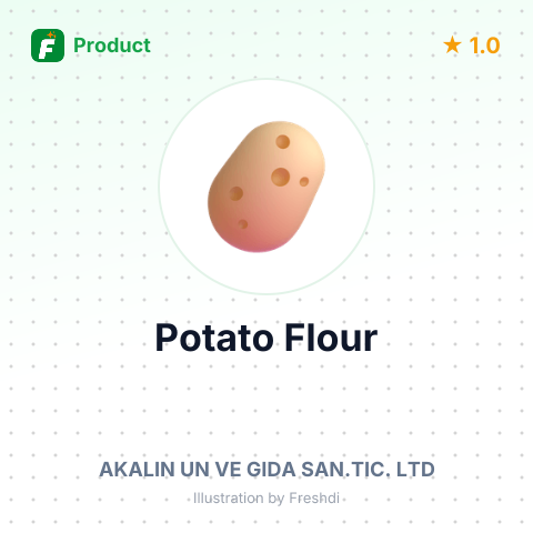 Potato Flour – summary card, no photo uploaded yet