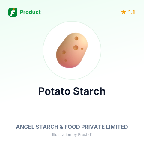 Potato Starch – summary card, no photo uploaded yet