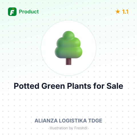 Potted Green Plants – summary card, no photo uploaded yet