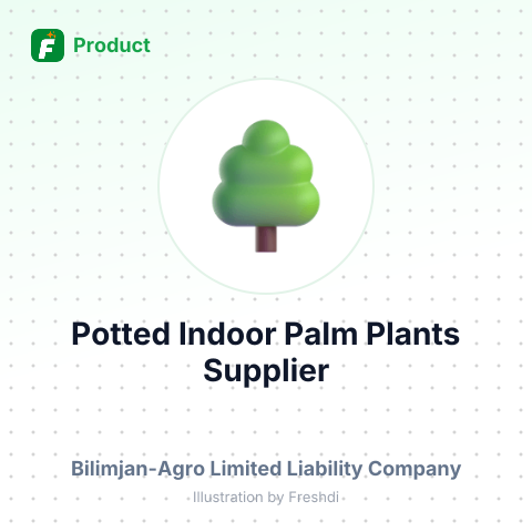 Potted Indoor Palm Plants – summary card, no photo uploaded yet