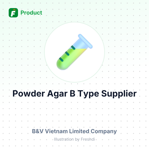 Powder Agar B Type – summary card, no photo uploaded yet