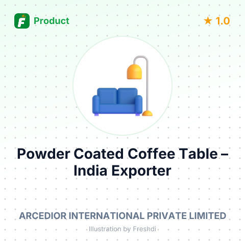 Powder Coated Coffee Table – summary card, no photo uploaded yet