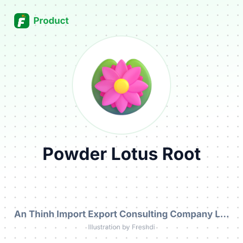 Powder Lotus Root – summary card, no photo uploaded yet