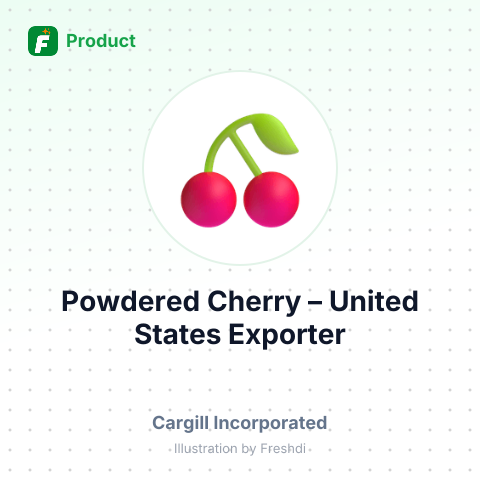 Powdered Cherry – summary card, no photo uploaded yet