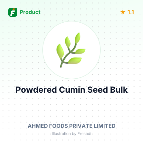 Powdered Cumin Seed – summary card, no photo uploaded yet
