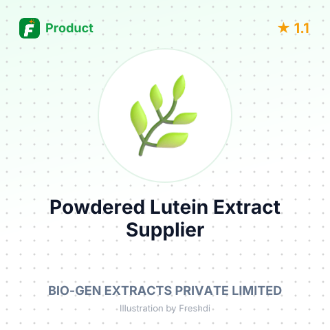 Powdered Lutein Extract – summary card, no photo uploaded yet