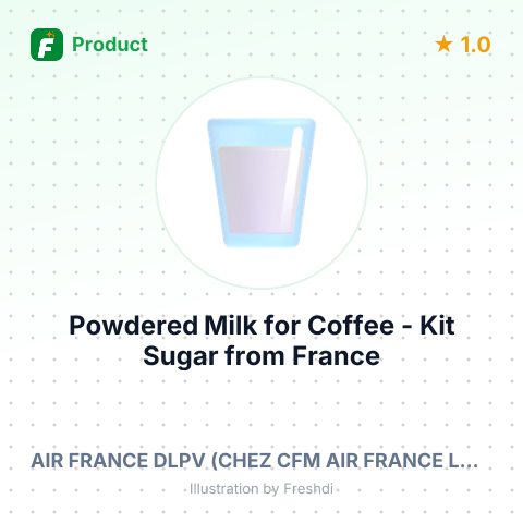 Powdered Milk for Coffee - Kit Sugar – summary card, no photo uploaded yet