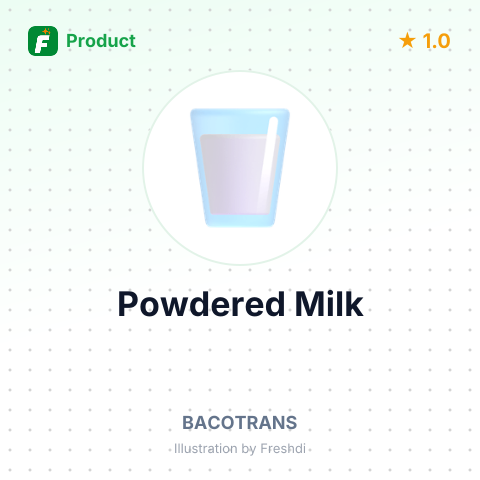 Powdered Milk – summary card, no photo uploaded yet