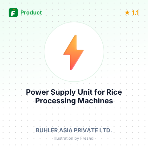 Power Supply Unit for Rice Processing Machines – summary card, no photo uploaded yet