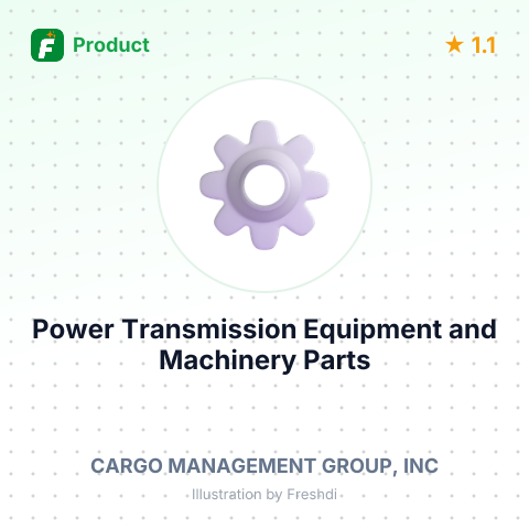 Power Transmission Equipment and Machinery Parts – summary card, no photo uploaded yet