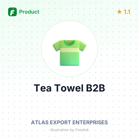 Powerloom Made Tea Towel – summary card, no photo uploaded yet