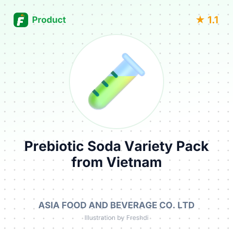 Prebiotic Soda Variety Pack – summary card, no photo uploaded yet