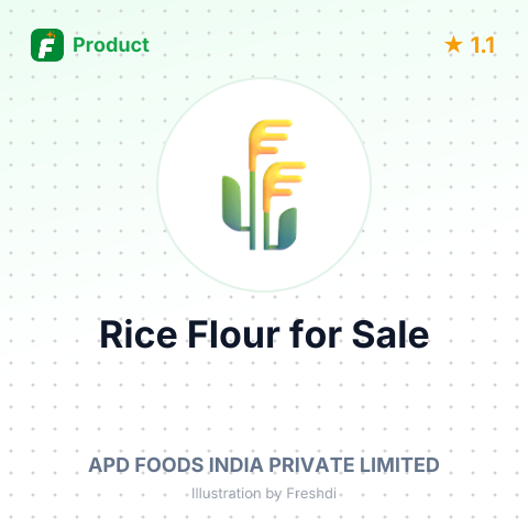 Pregel Rice Flour – summary card, no photo uploaded yet