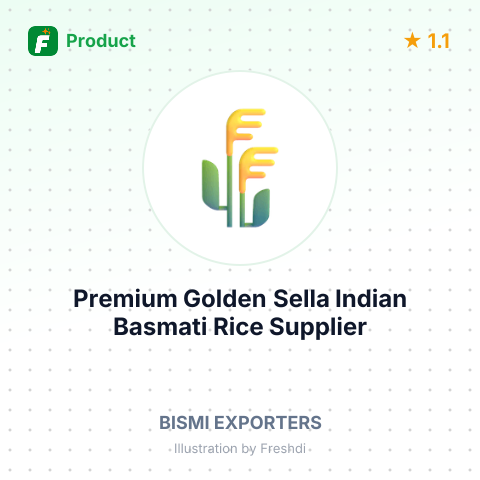 Premium Golden Sella Indian Basmati Rice – summary card, no photo uploaded yet