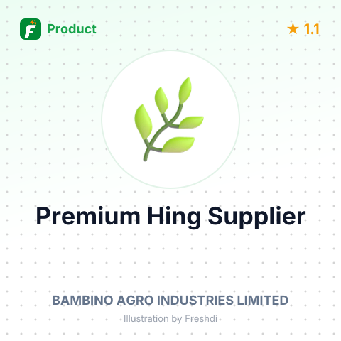 Premium Hing (Asafoetida) – summary card, no photo uploaded yet