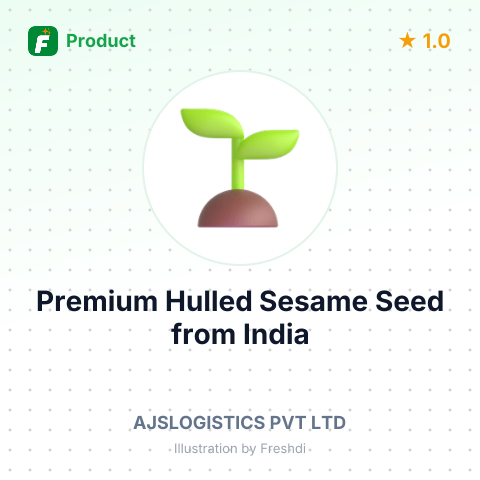 Premium Hulled Sesame Seed – summary card, no photo uploaded yet