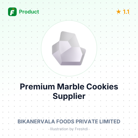 Premium Marble Cookies – summary card, no photo uploaded yet