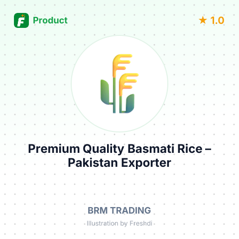 Premium Quality Basmati Rice – summary card, no photo uploaded yet