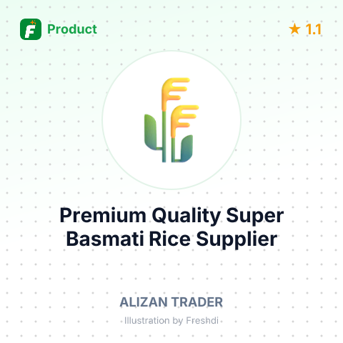 Premium Quality Super Basmati Rice – summary card, no photo uploaded yet