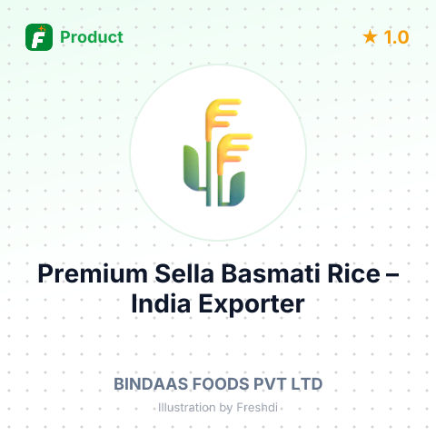 Premium Sella Basmati Rice – summary card, no photo uploaded yet