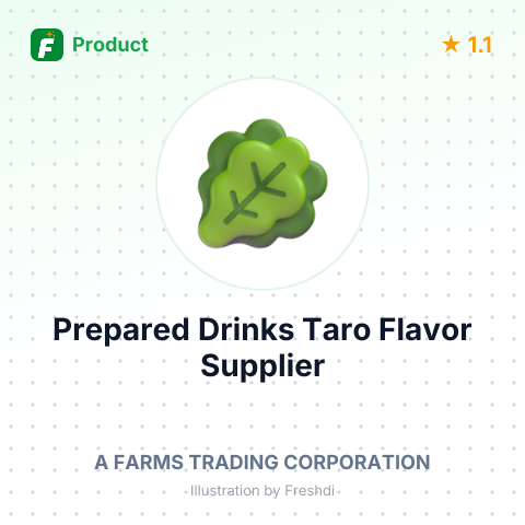 Prepared Drinks Taro Flavor – summary card, no photo uploaded yet