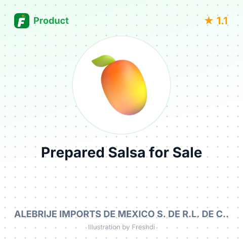 Prepared Salsa for Michelada with Mango – summary card, no photo uploaded yet
