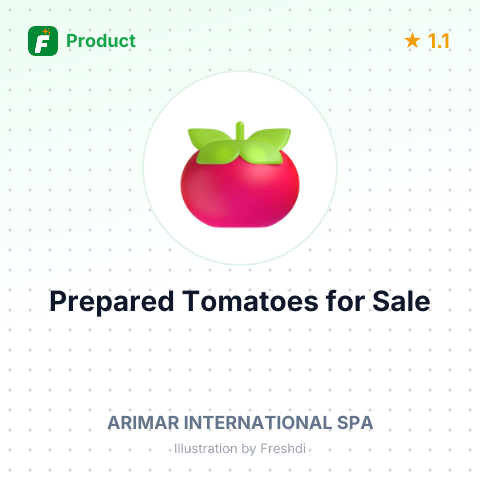 Prepared or Preserved Whole or Cut Tomatoes – summary card, no photo uploaded yet