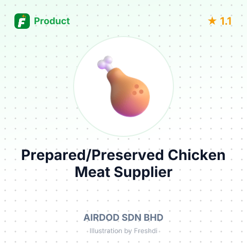 Prepared/Preserved Chicken Meat – summary card, no photo uploaded yet
