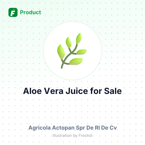 Preserved Aloe Vera Juice in Steel Baskets – summary card, no photo uploaded yet
