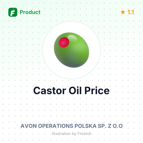 Preserved Castor Oil for Cosmetics – summary card, no photo uploaded yet