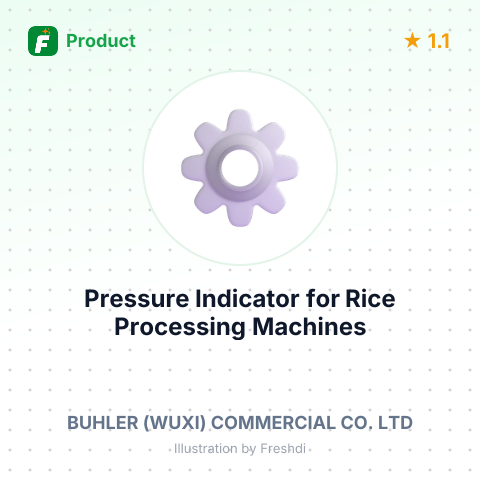 Pressure Indicator for Rice Processing Machines – summary card, no photo uploaded yet