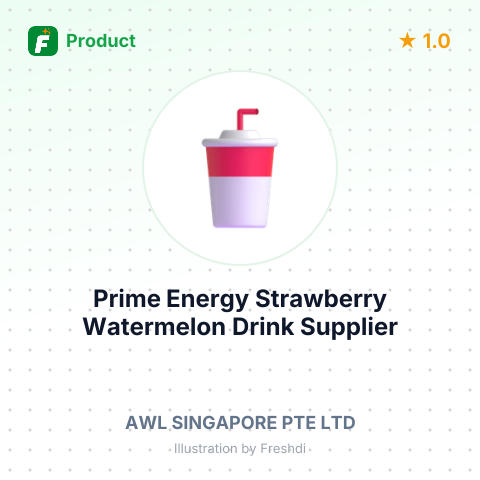Prime Energy Strawberry Watermelon Drink – summary card, no photo uploaded yet