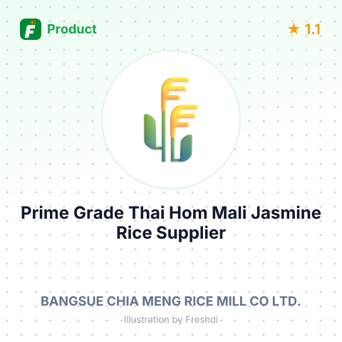 Prime Grade Thai Hom Mali Jasmine Rice – summary card, no photo uploaded yet