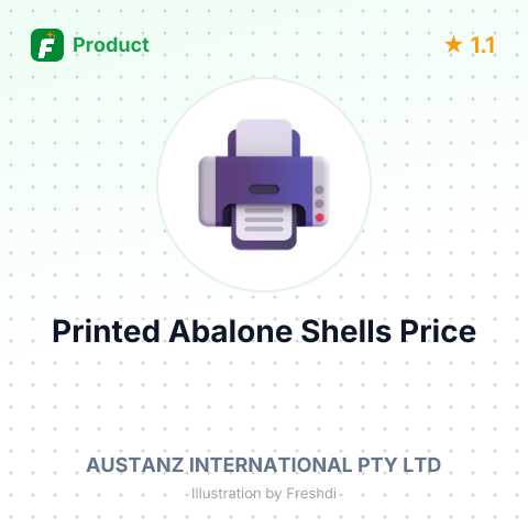 Printed Abalone Shells for Call Closure – summary card, no photo uploaded yet