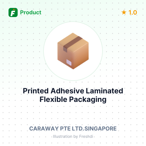 Printed Adhesive Laminated Flexible Packaging Material – summary card, no photo uploaded yet