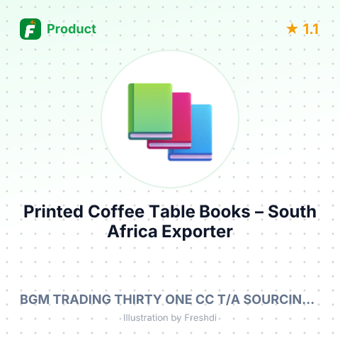 Printed Coffee Table Books – summary card, no photo uploaded yet