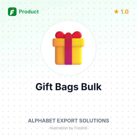 Printed Kraft Gift Bags – summary card, no photo uploaded yet