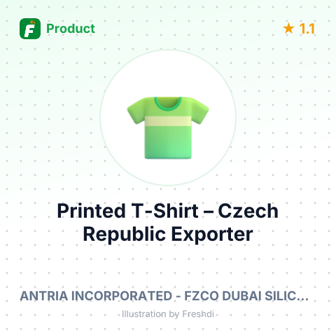 Printed T-Shirt – summary card, no photo uploaded yet