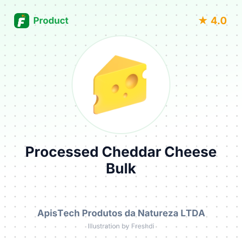 Processed Cheddar Cheese with Vegetable Fat – summary card, no photo uploaded yet
