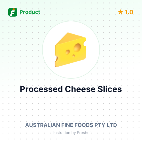 Processed Cheese Slices – summary card, no photo uploaded yet