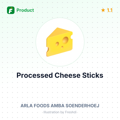 Processed Cheese Sticks – summary card, no photo uploaded yet