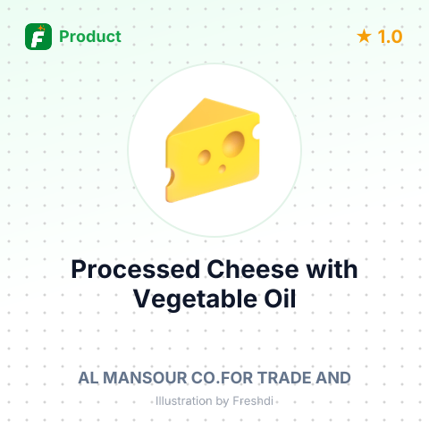 Processed Cheese with Vegetable Oil – summary card, no photo uploaded yet