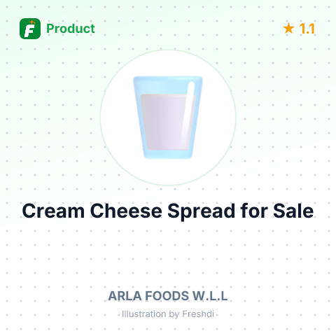 Processed Cream Cheese Spread – summary card, no photo uploaded yet