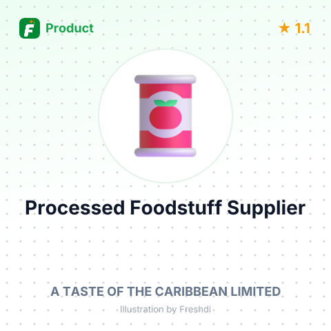 Processed Foodstuff – summary card, no photo uploaded yet
