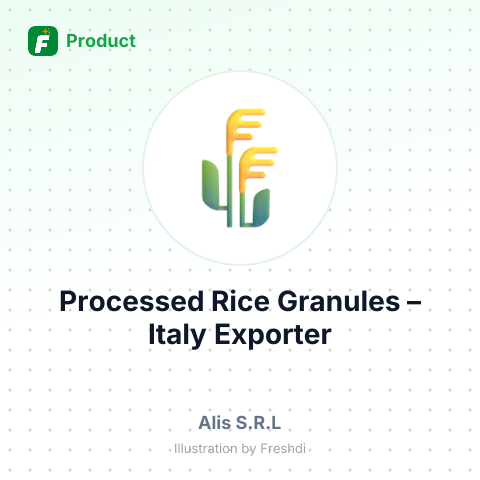 Processed Rice Granules – summary card, no photo uploaded yet