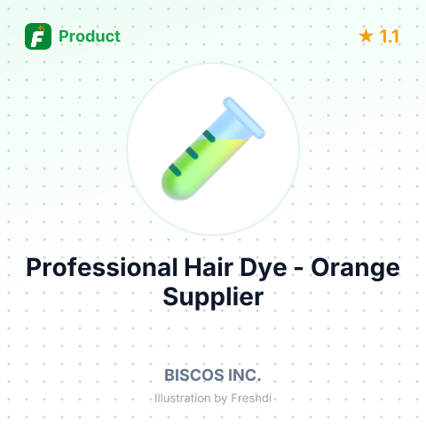 Professional Hair Dye - Orange – summary card, no photo uploaded yet